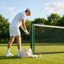 Professional 42ft doubles tennis net with 2.5mm HDPE