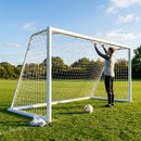 Replacement football goal nets for Alu110 goals, various sizes in white