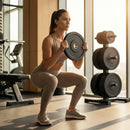 Olympic weight plates with PU coating, various weights