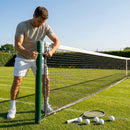42ft doubles tennis net, braided HDPE, professional use