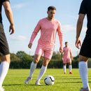 Men’s Long Sleeve Football Shirt featuring geometric design