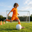Kids' football kit in multicolour with shirt, shorts, and socks