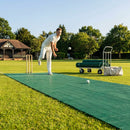 Portable Cricket Pitch Mat in Green for Indoor/Outdoor Use