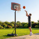Adjustable Basketball Hoop with Portable System
