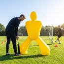 Inflatable goalkeeper mannequin for football training