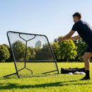 Aussie Rules Football Rebounder with galvanised steel frame for training
