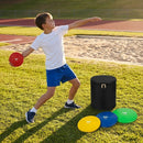 Junior Discus set with carry bag, assorted colours