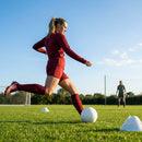 Women's Football Kit with Long Sleeve Shirt and Shorts