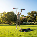 Aerobic weight bar with foam padding for home and gym use