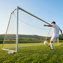 21ft x 7ft reinforced aluminium football goal
