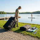 Paddle board and kayak bags for water sports equipment