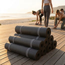PU Yoga Mat in calming colours, ideal for yoga and Pilates