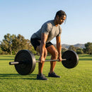 Rubber Barbell Weights with cast iron core for gym and home use