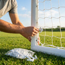 Arrow net hooks for football goals, available in 20 and 40 pack