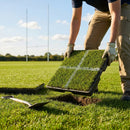 Ground Socket Turf Trays made of Aluminium and Rubber for Rugby Pitches