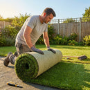 Artificial Grass Lawn Turf with 35mm pile height for gardens