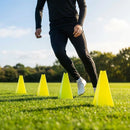 Training cones for sports practice, durable 12-inch cones