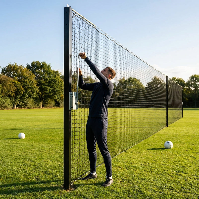 Pitch Divider Net System – Galvanised Steel