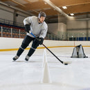 Vibrant ice hockey training cones in various sizes and colours