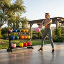 Neoprene kettlebells in various weights and colours for home and gym use