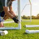 Replacement corners and connectors for football goals