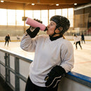 Ice hockey water bottle, 750ml BPA-free plastic