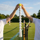 Tennis Score Tube in black, blue, and white for tennis courts