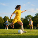 Polyester Football Shorts in multiple colours and sizes, perfect for athletes