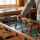 Table football spare parts, including legs and rods