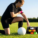 Football Captains Armband in various colours made from durable nylon elastic