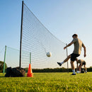 Football Ball Stop Netting in use at a sports centre