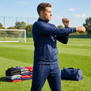 Men’s Full Zip Tracksuit Jacket in polyester for sports and casual wear