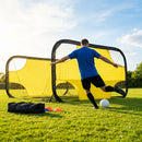 Pop-Up Football Goal – Multiple Sizes – 3ply Polyester – Training Use