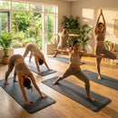 PVC Yoga Mat with textured foam for yoga and Pilates
