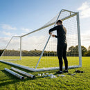 Football goal replacement stanchions available in multiple sizes