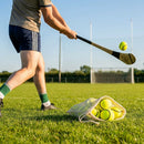 Hurling Match Balls in White and Fluro Yellow with Durable PU Core