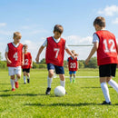 Sports team numbered bibs in vibrant colours for all ages