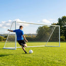 21x7ft football goal with steel frame for schools and parks