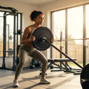 Olympic weight plates with PU coating, various weights