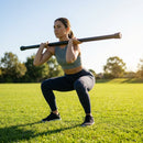 Aerobic weight bar with foam padding for home and gym use