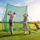 Golf Impact Netting in black or green with HDPP twine for indoor and outdoor use