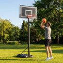 Adjustable Basketball Hoop with Portable System