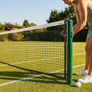 42ft doubles tennis net, braided HDPE, professional use