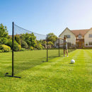 Black replacement sports nets made from HDPP twine for garden and sports use