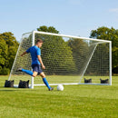 12ft x 6ft aluminium football goal for mini-soccer