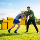 AFL Tackle Shield with yellow 600GSM PVC for sports training