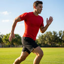 Men's base layer short sleeve top in various colours, perfect for sports