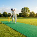 Green cricket matting for garden and club use