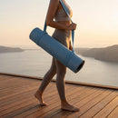 Yoga mat carry strap made of soft polyester, ideal for studio and travel