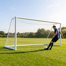 Aluminium Freestanding Football Goal 16 x 6ft for Youth Matches